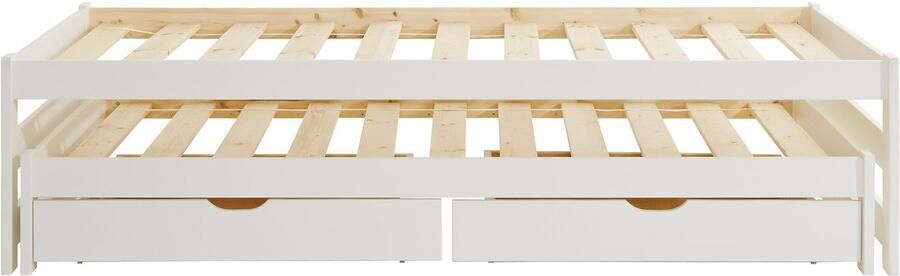 Lüttenhütt Functioneel ledikant "TORGNY" met 2 lades met twee slaapplaatsen - Foto 11