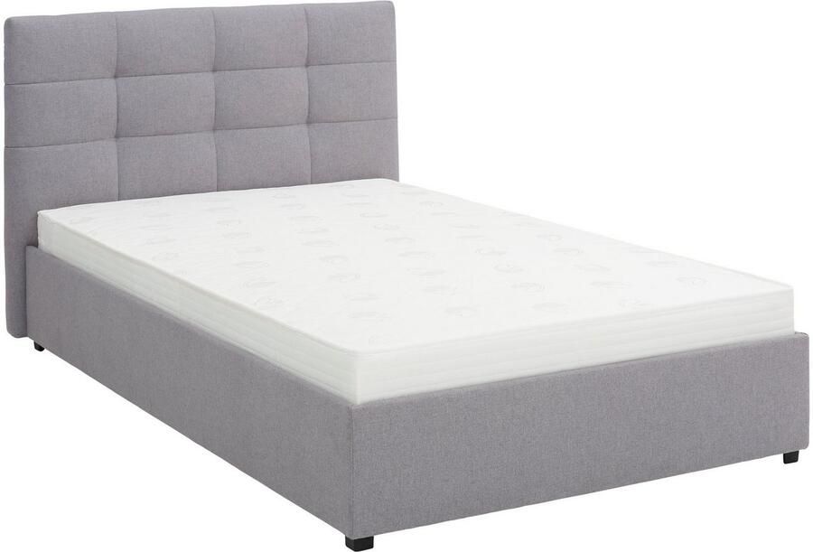 Lüttenhütt Gestoffeerd bed Endres met bedkist naar keuze zonder matras lattenbodem of incl. matras - Foto 5