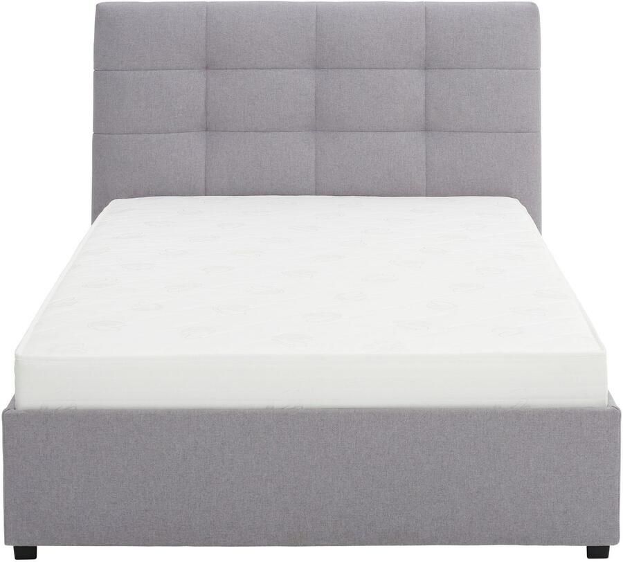 Lüttenhütt Gestoffeerd bed Endres met bedkist naar keuze zonder matras lattenbodem of incl. matras - Foto 2