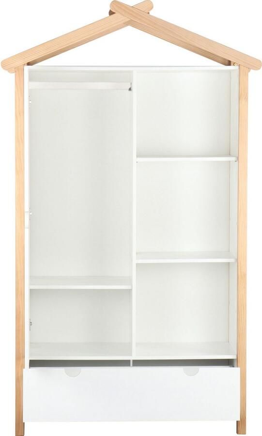 Artistiq Living Artistiq Kledingkast Home 187 x 112cm Wit - Foto 4