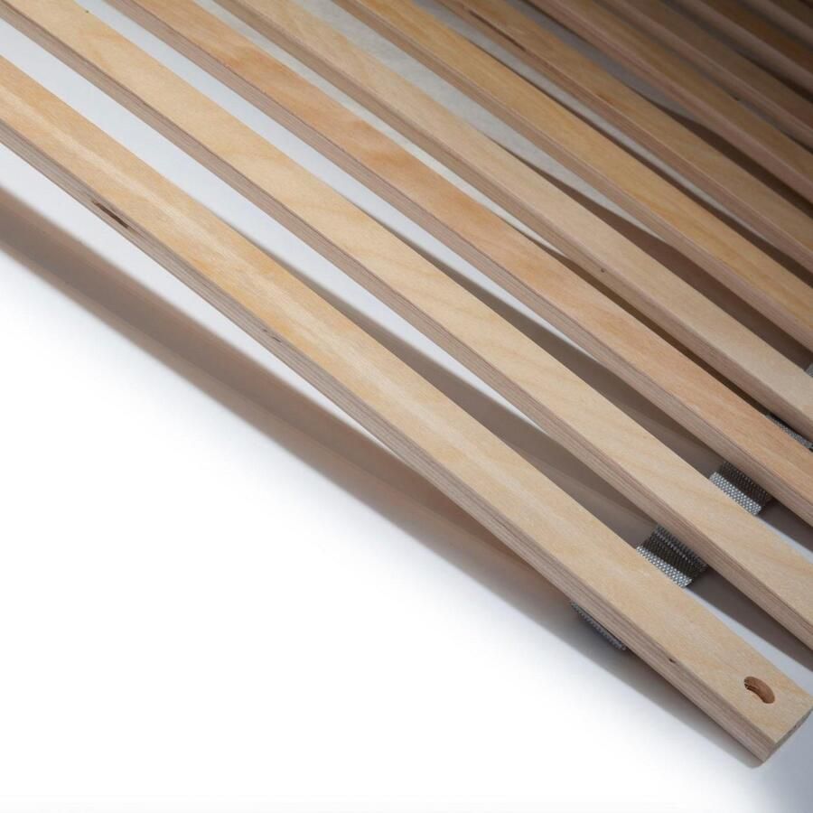 Lüttenhütt Oprolbare lattenbodem Kid plus 90x200 140x200 cm en andere maten lichtgewicht bediening omdat het gerold en voorgemonteerd is (1 stuk) - Foto 2