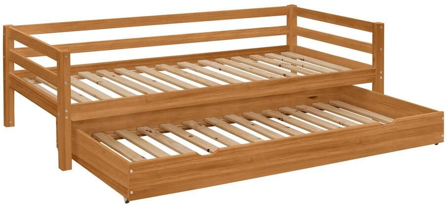 Lüttenhütt Slaapbank Alpi met lade van grenenhout totale breedte 103 cm kinderbed (1 stuk) - Foto 6