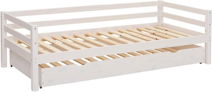 Lüttenhütt Slaapbank Alpi met lade van grenenhout totale breedte 103 cm kinderbed (1 stuk) - Foto 11