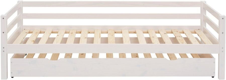 Lüttenhütt Slaapbank Alpi met lade van grenenhout totale breedte 103 cm kinderbed (1 stuk) - Foto 13