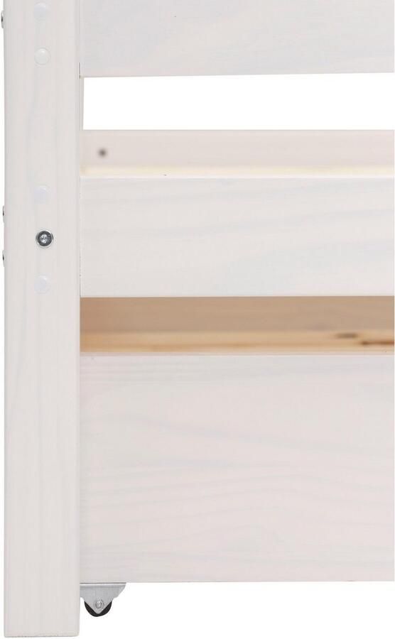 Lüttenhütt Slaapbank Alpi met lade van grenenhout totale breedte 103 cm kinderbed (1 stuk) - Foto 6