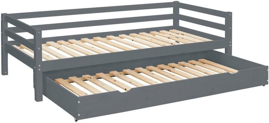 Lüttenhütt Slaapbank Alpi met lade van grenenhout totale breedte 103 cm kinderbed (1 stuk) - Foto 5