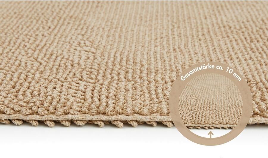 LUXOR living Badmat Atlanta 50x80 cm Badmat douchemat effen kleuren sterk absorberend (1 stuk) - Foto 5