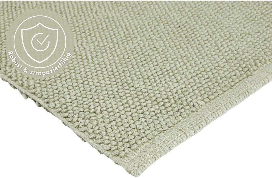 LUXOR living Badmat Atlanta 50x80 cm Badmat douchemat effen kleuren sterk absorberend (1 stuk) - Foto 2