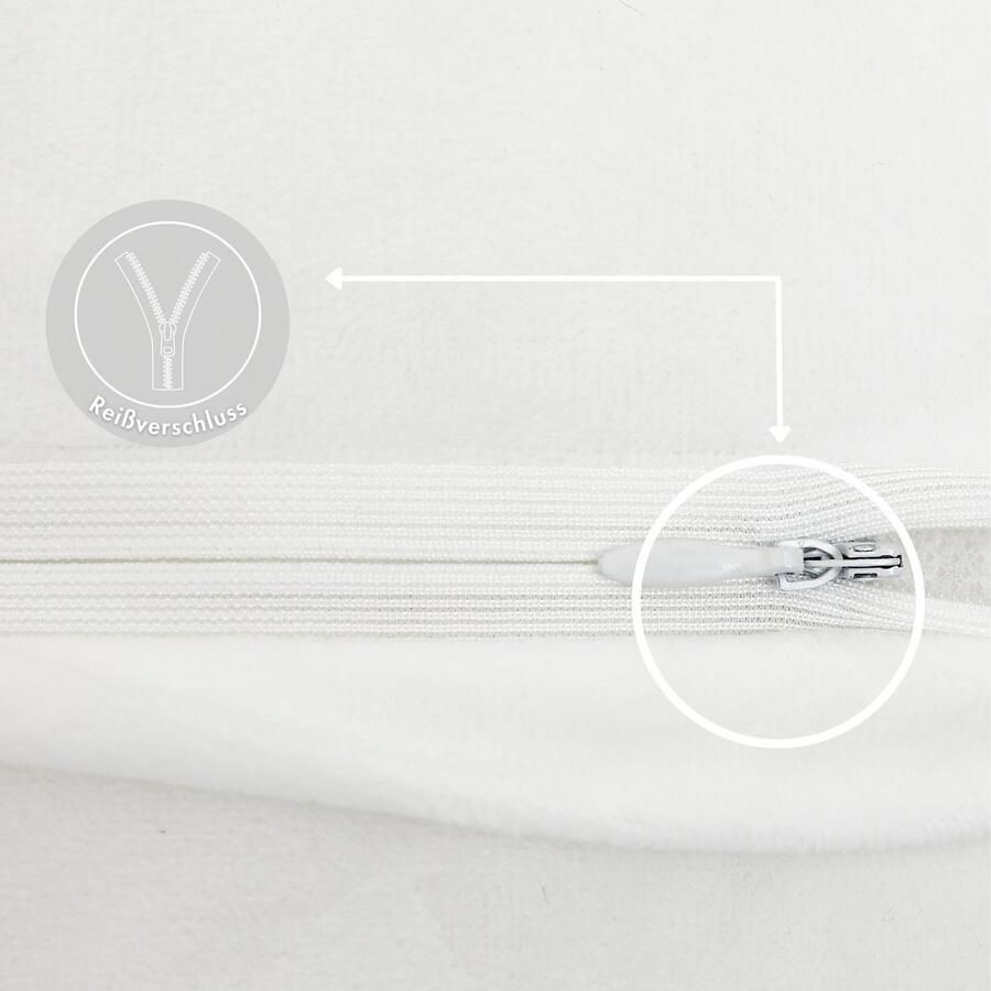 LUXOR living Vachtkussen Sierkussen Novara Imitatiebont vierkant 40x40 cm zeer zacht met vulling woonkamer (1 stuk)