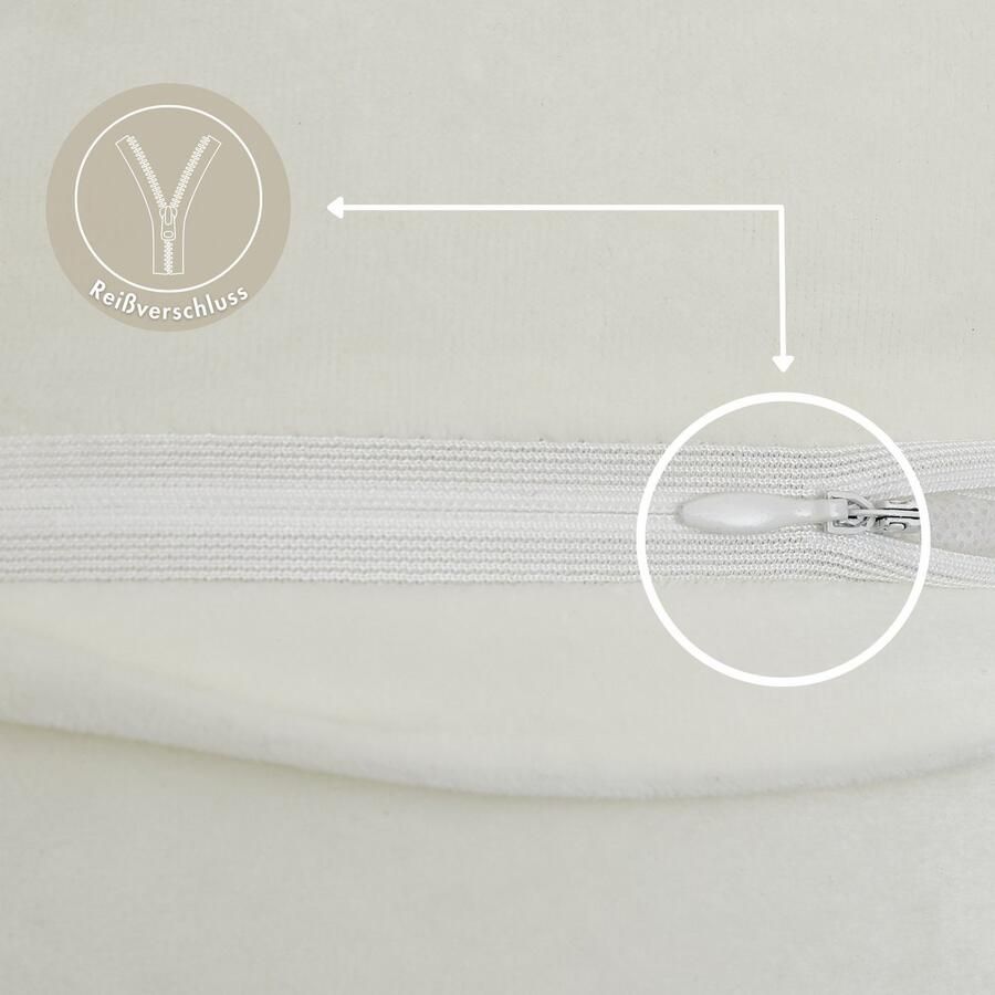 LUXOR living Vachtkussen Sierkussen Novara Imitatiebont vierkant 40x40 cm zeer zacht met vulling woonkamer (1 stuk)