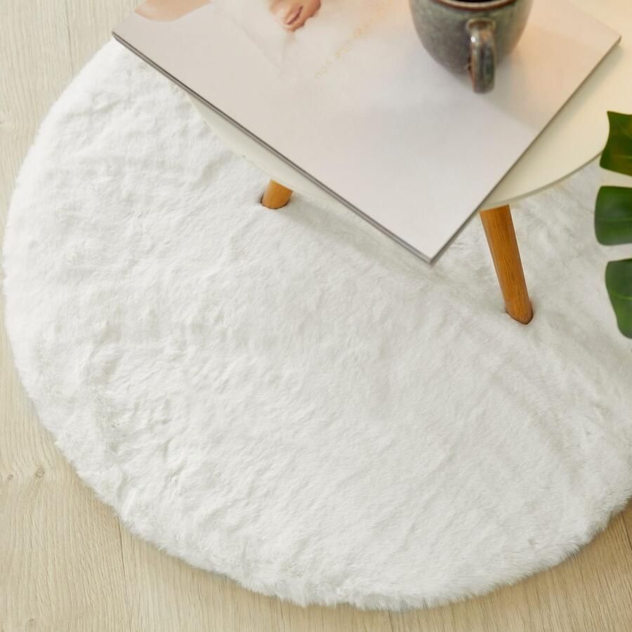 LUXOR living Vachtvloerkleed NOVARA Imitatiebont voelt als konijnenbont bijzonder zachte hoge pool - Foto 2