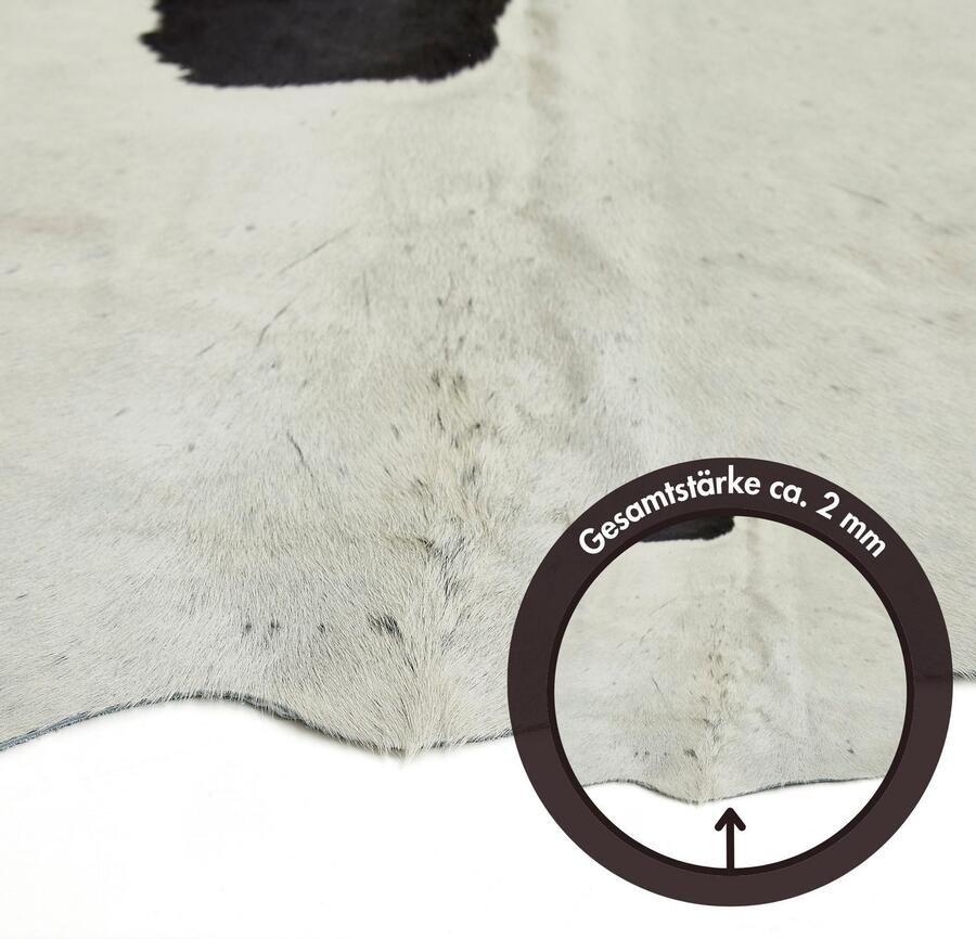 LUXOR living Vachtvloerkleed Rinderfell echte runderhuid natuurproduct iedere huid is uniek - Foto 6