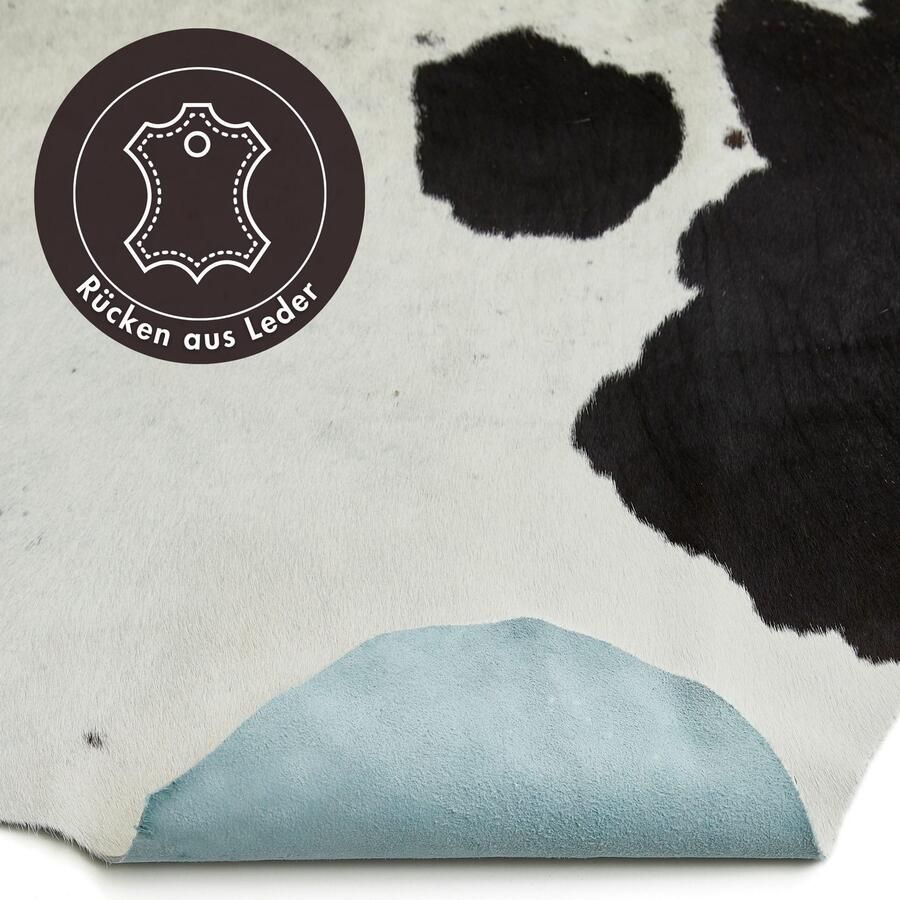 LUXOR living Vachtvloerkleed Rinderfell echte runderhuid natuurproduct iedere huid is uniek