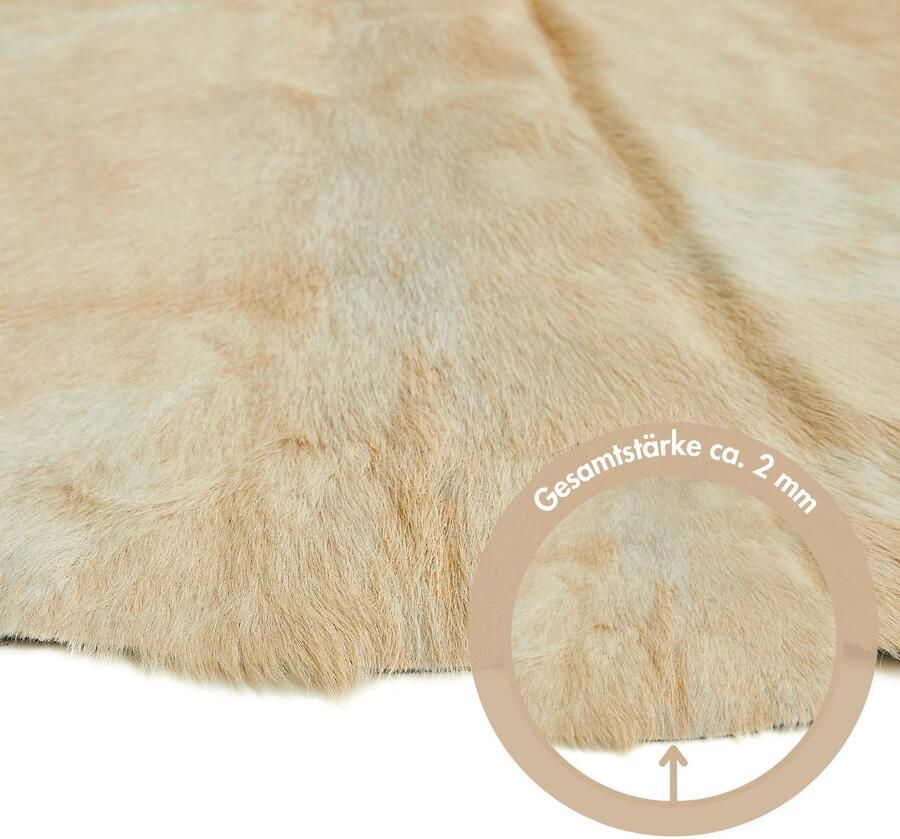 LUXOR living Vachtvloerkleed Rinderfell echte runderhuid natuurproduct iedere huid is uniek - Foto 5