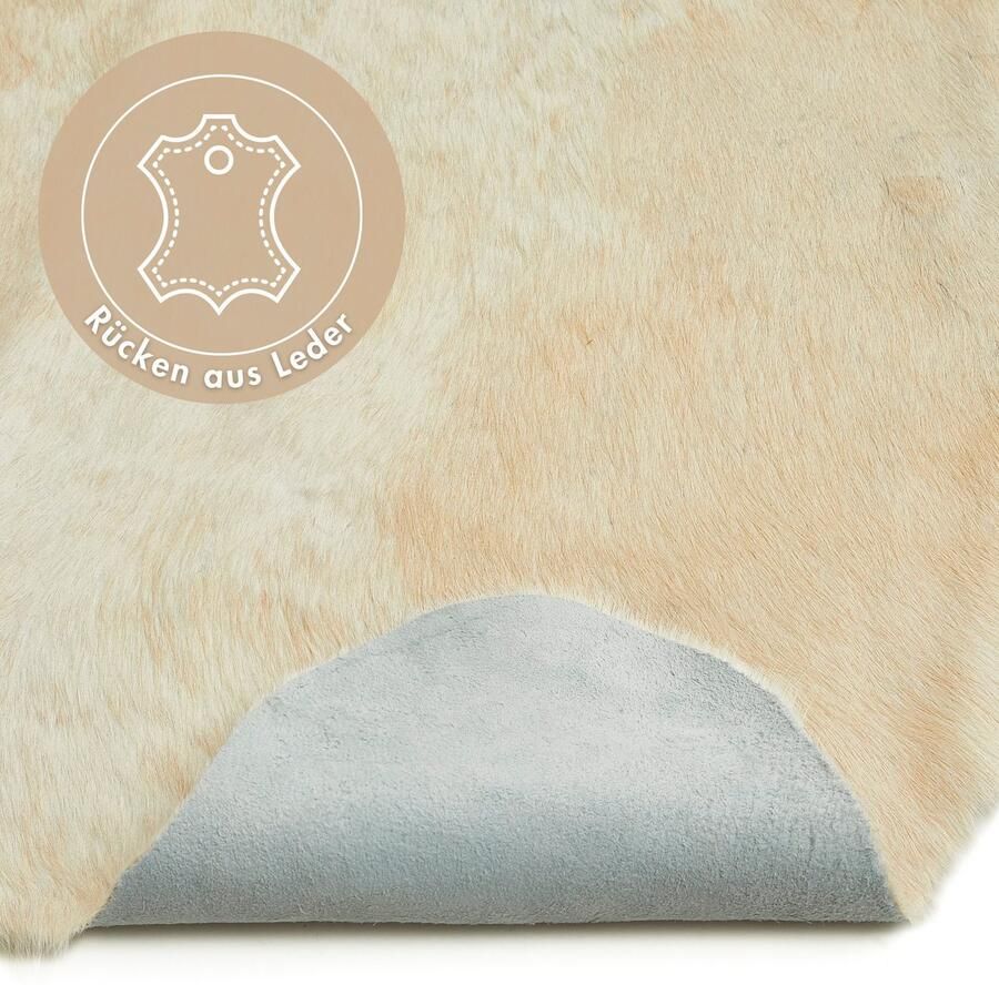LUXOR living Vachtvloerkleed Rinderfell echte runderhuid natuurproduct iedere huid is uniek