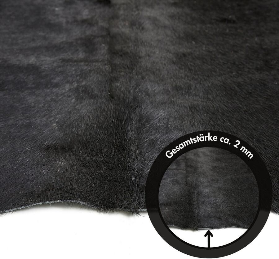 LUXOR living Vachtvloerkleed Rinderfell echte runderhuid natuurproduct iedere huid is uniek - Foto 6