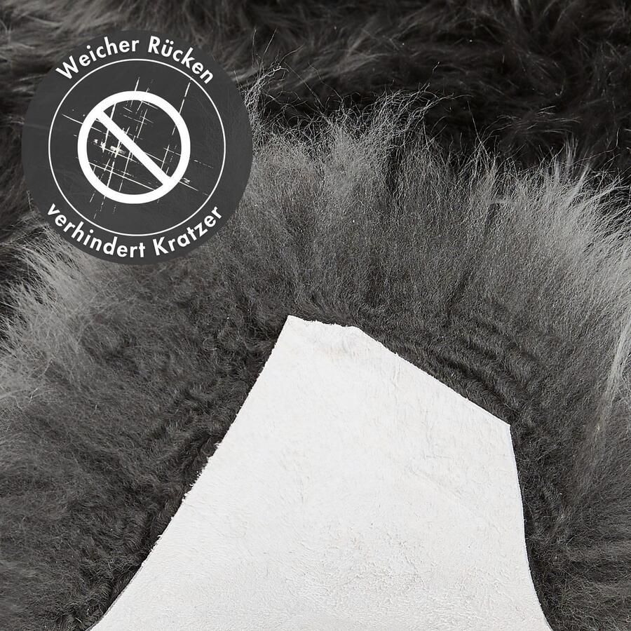 LUXOR living Vachtvloerkleed Schapenvacht Namika echte lamsvacht zacht & pluizig grote keus in kleuren in 2 afmetingen - Foto 3