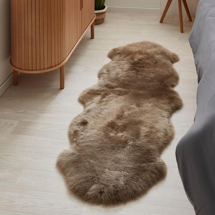 LUXOR living Vachtvloerkleed Schapenvacht Namika echte lamsvacht zacht & pluizig grote keus in kleuren in 2 afmetingen - Foto 4
