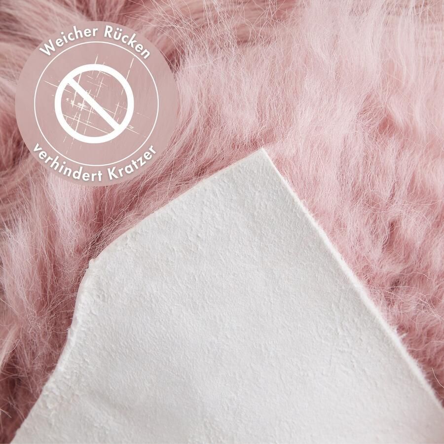 LUXOR living Vachtvloerkleed Schapenvacht Namika echte lamsvacht zacht & pluizig grote keus in kleuren in 2 afmetingen - Foto 3