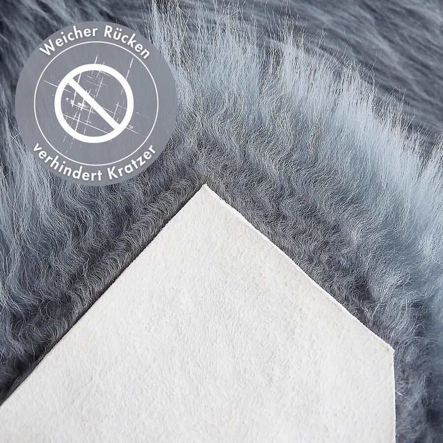 LUXOR living Vachtvloerkleed Schapenvacht Namika echte lamsvacht zacht & pluizig grote keus in kleuren in 2 afmetingen - Foto 2