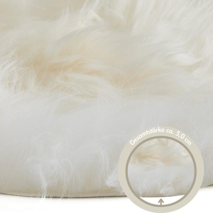 LUXOR living Vachtvloerkleed Schapenvacht Namika echte lamsvacht zacht & pluizig grote keus in kleuren in 2 afmetingen - Foto 2