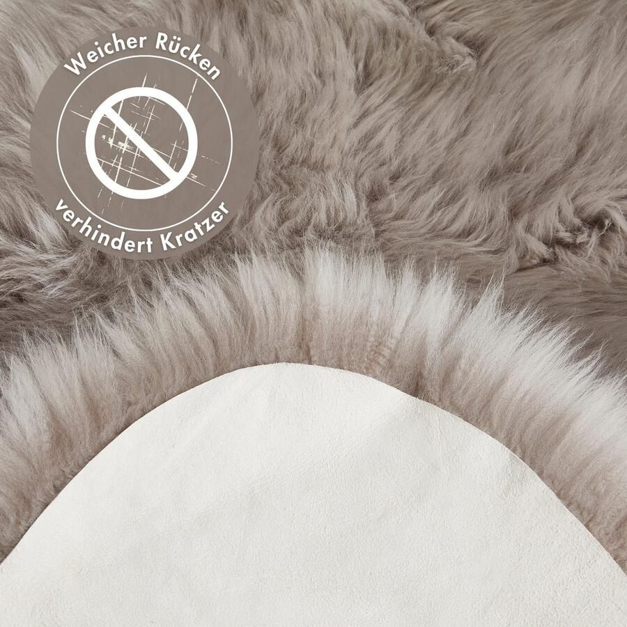 LUXOR living Vachtvloerkleed Schapenvacht Namika echte lamsvacht zacht & pluizig grote keus in kleuren in 2 afmetingen - Foto 2