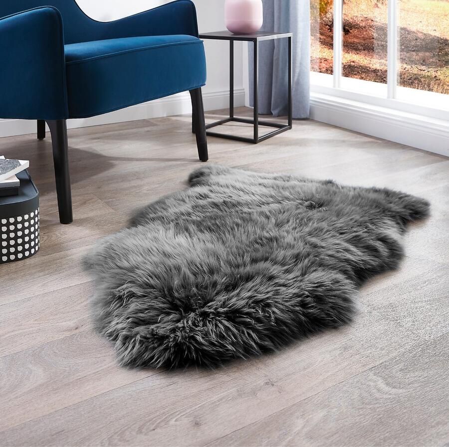 LUXOR living Vachtvloerkleed Schapenvacht Namika echte lamsvacht zacht & pluizig grote keus in kleuren in 2 afmetingen - Foto 3