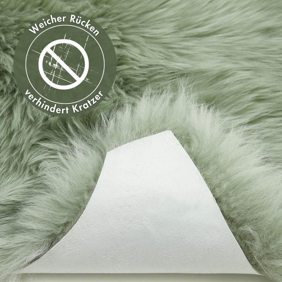 LUXOR living Vachtvloerkleed Schapenvacht Namika echte lamsvacht zacht & pluizig grote keus in kleuren in 2 afmetingen - Foto 3