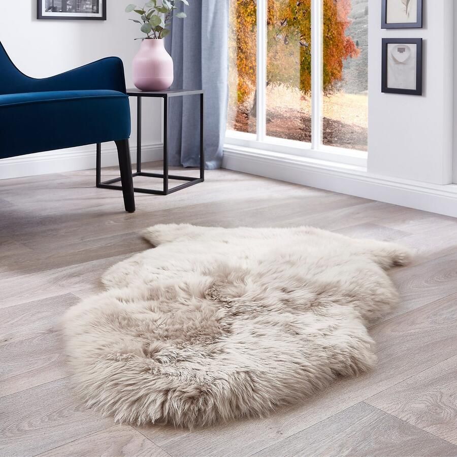 LUXOR living Vachtvloerkleed Schapenvacht Namika echte lamsvacht zacht & pluizig grote keus in kleuren in 2 afmetingen - Foto 4