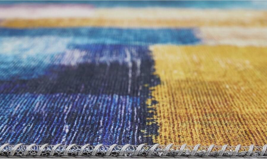 LUXOR living Vloerkleed Prima 2 Korte pool patchwork motief vintage-design woonkamer - Foto 8