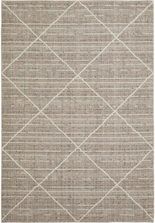 LUXOR living Vloerkleed CROSBY Ruitdesign boho-stijl woonkamer slaapkamer - Foto 4