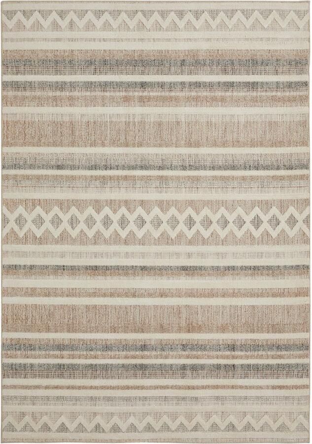 LUXOR living Vloerkleed CROSBY Ruitdesign boho-stijl woonkamer slaapkamer - Foto 4