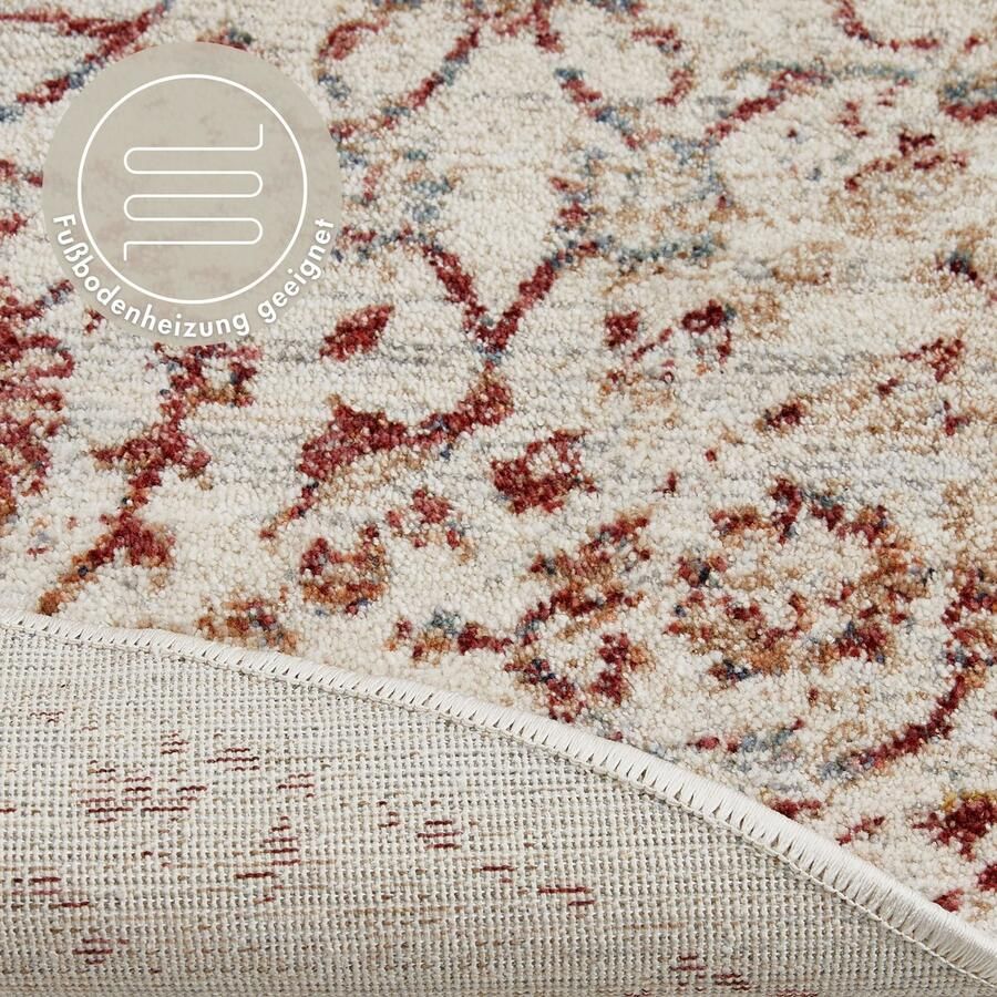 LUXOR living Vloerkleed Rocco Vintage-look bloemig ontwerp woonkamer slaapkamer