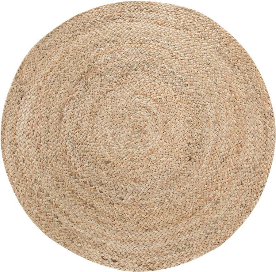 LUXOR living Vloerkleed Mamda 2 jute tapijt Platweefsel met de hand gevlochten vlecht design natuurmateriaal boho-stijl - Foto 9