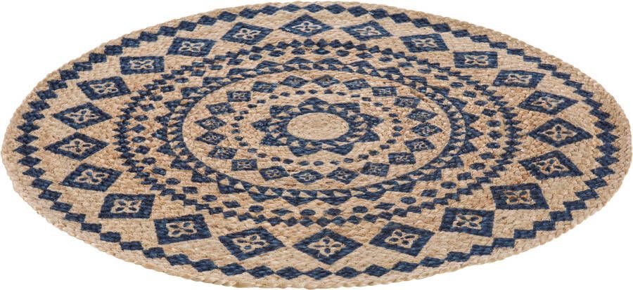 LUXOR living Vloerkleed Mamda Jute tapijt vlakweefsel pure natuurlijke vezel geschikt voor binnen- en buiten - Foto 5