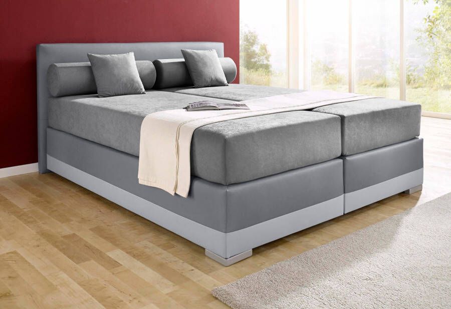 Maintal Boxspring Lago in 3 verschillende matrassoorten h2 of h3