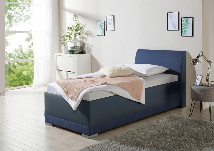 Maintal Gestoffeerd bed Makana met bedlade ook beschikbaar in h4 - Foto 7