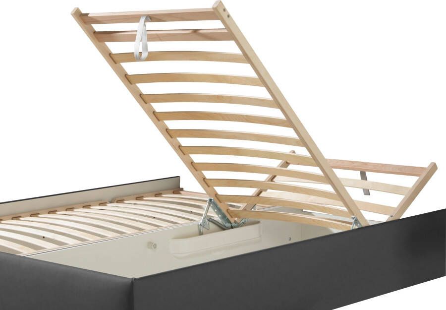 Maintal Gestoffeerd bed Mison met of zonder matras bonell- koudschuim- pocketveringskern matras