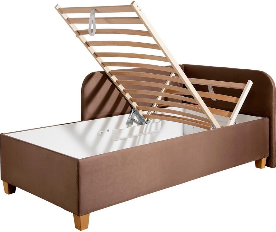 Maintal Bed Aolana met bedkist in 2 breedten binnenvering- of bonell-matras ter keuze - Foto 2
