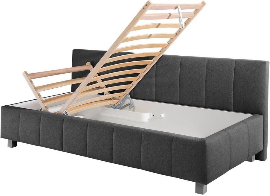 Maintal Bed Mailo met bedkist in 3 breedten binnenvering- of bonell-matras ter keuze - Foto 2