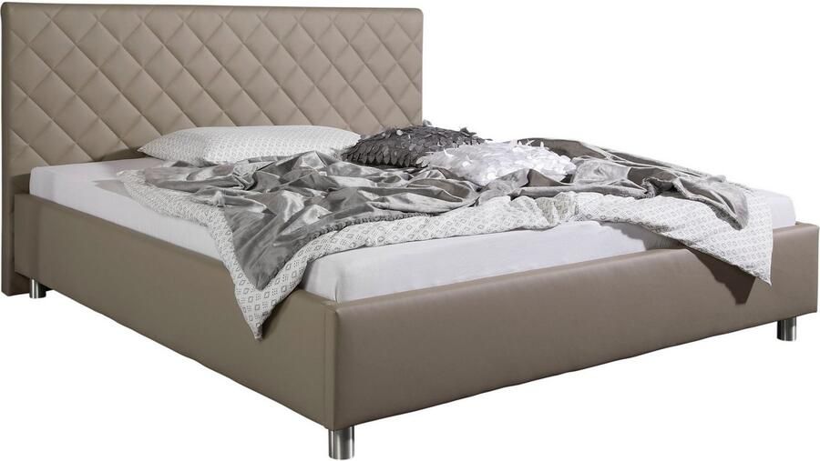 Maintal Gestoffeerd bed Bloomington Zijkanten van het bed zelf te monteren zonder bedkist - Foto 5