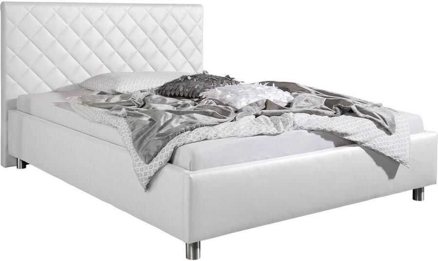 Maintal Gestoffeerd bed Bloomington Zijkanten van het bed zelf te monteren zonder bedkist - Foto 5