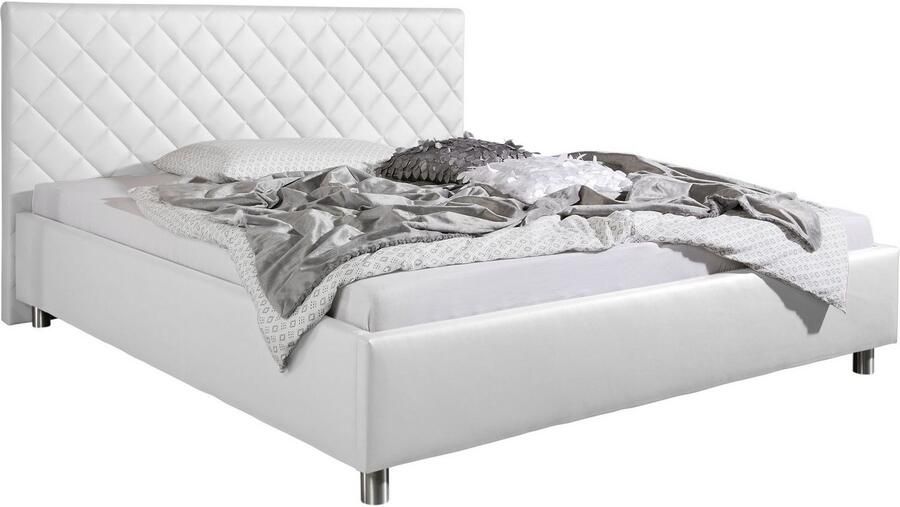 Maintal Gestoffeerd bed Bloomington Zijkanten van het bed zelf te monteren zonder bedkist - Foto 5