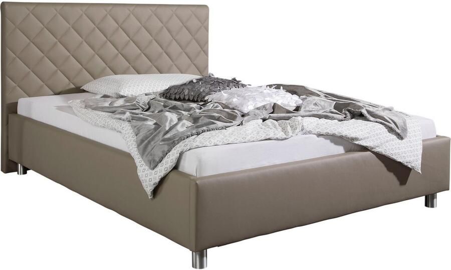 Maintal Gestoffeerd bed Bloomington Zijkanten van het bed zelf te monteren zonder bedkist - Foto 5