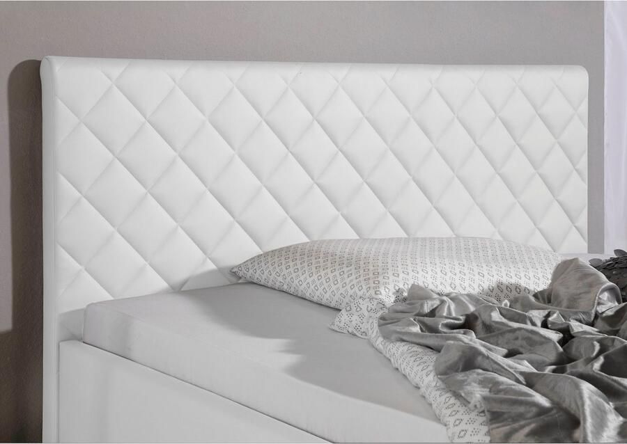 Maintal Gestoffeerd bed Bloomington Zijkanten van het bed zelf te monteren zonder bedkist