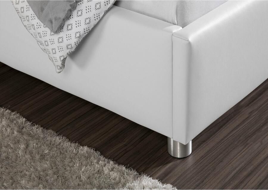 Maintal Gestoffeerd bed Bloomington Zijkanten van het bed zelf te monteren zonder bedkist - Foto 2