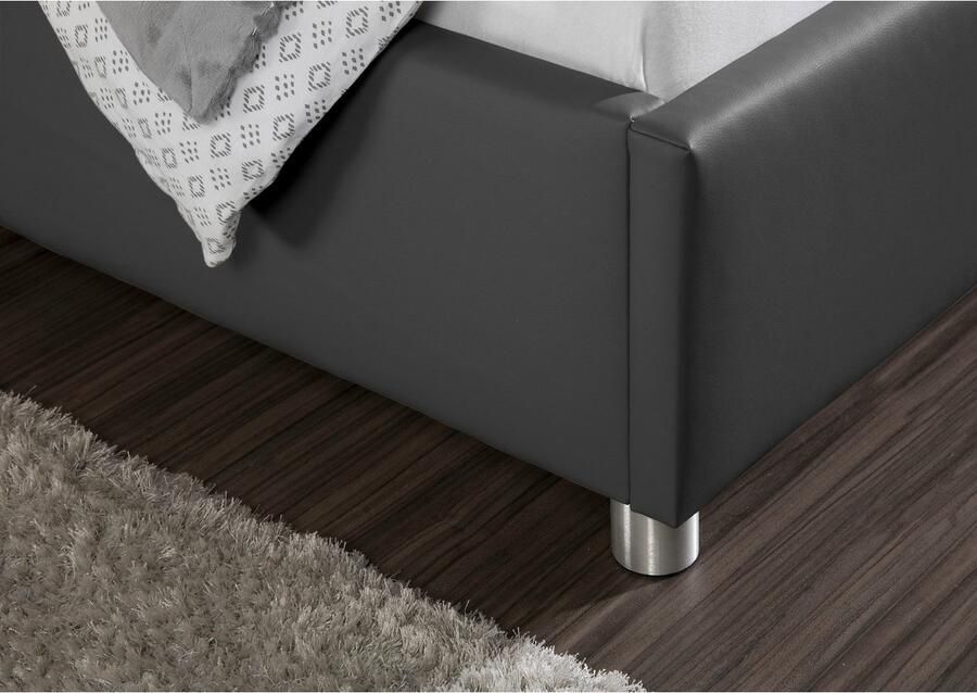 Maintal Gestoffeerd bed Bloomington Zijkanten van het bed zelf te monteren zonder bedkist - Foto 4