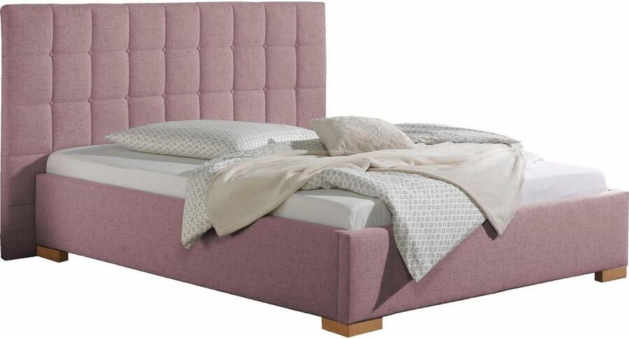 Maintal Gestoffeerd bed Cueno met en zonder matras in 2 uitvoeringen stiksels met capitonnage - Foto 3