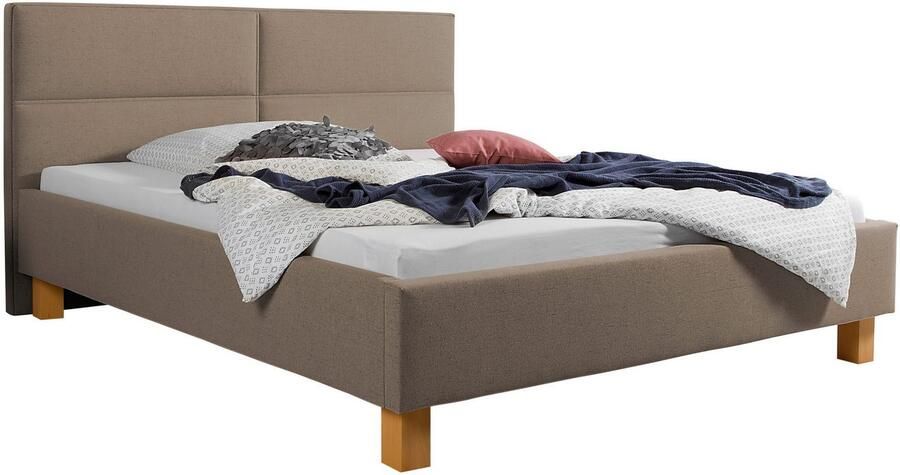 Maintal Gestoffeerd bed Derryville Zijkanten van het bed zelf te monteren zonder bedkist - Foto 7