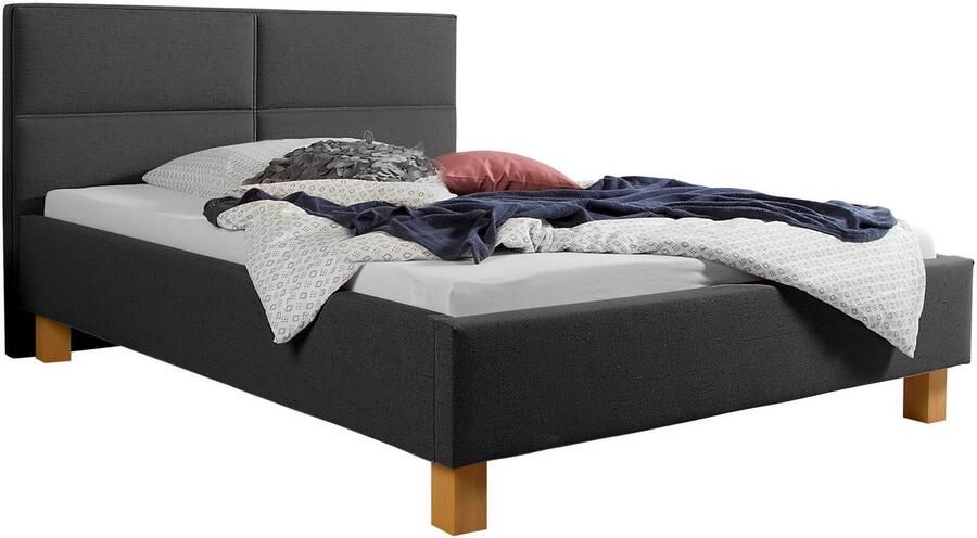 Maintal Gestoffeerd bed Derryville Zijkanten van het bed zelf te monteren zonder bedkist - Foto 5